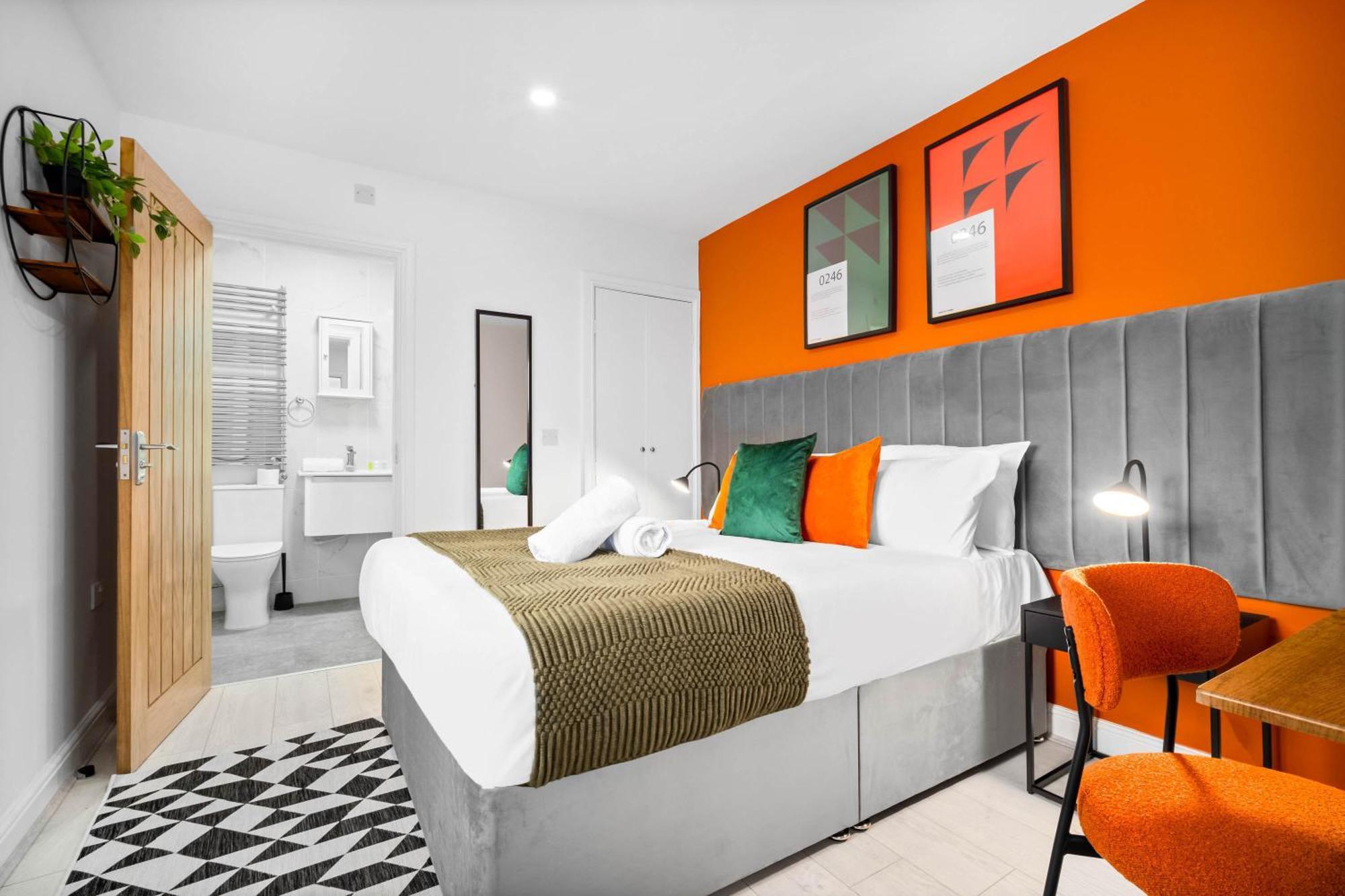 Luxury 3 Bedroom Apartment - Terrace - Near City Centre - Wifi - Smart Tv 1Mr Birmingham Exteriör bild