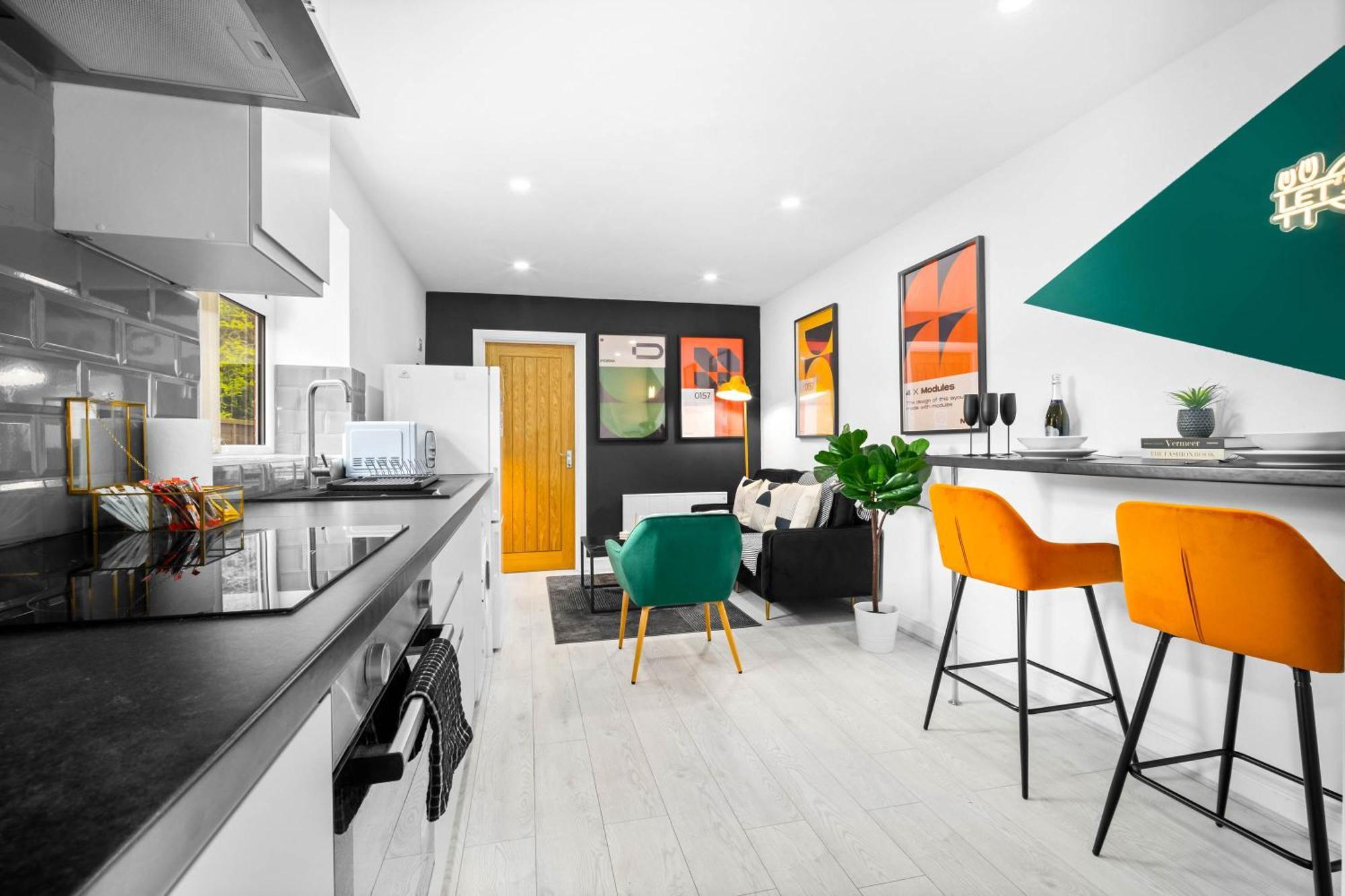 Luxury 3 Bedroom Apartment - Terrace - Near City Centre - Wifi - Smart Tv 1Mr Birmingham Exteriör bild